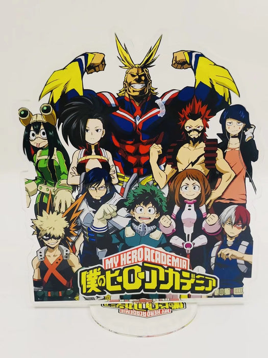 My Hero Academia Double-sided Laser Acrylic Model Desk Decoration