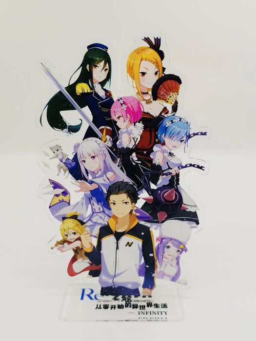 Re:Zero − Starting Life in Another World Double-sided Laser Acrylic Model Desk Decoration