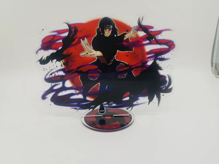 Naruto Double-sided Laser Acrylic Model Desk Decoration