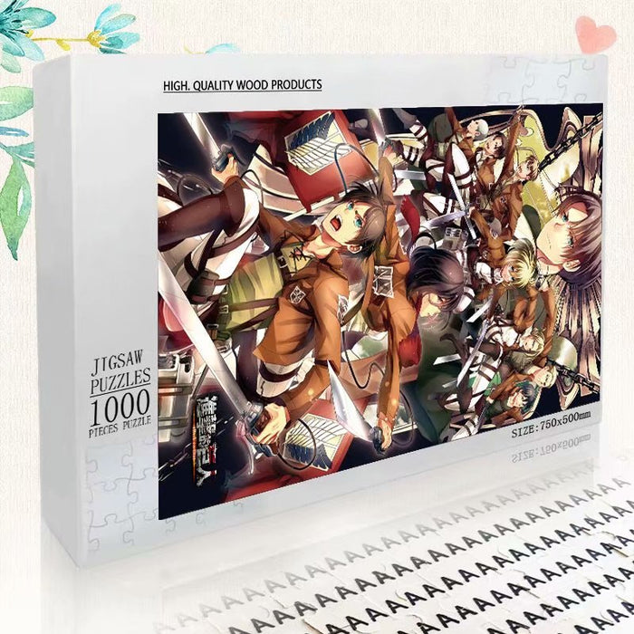 Jigsaw puzzle  Attack on Titan