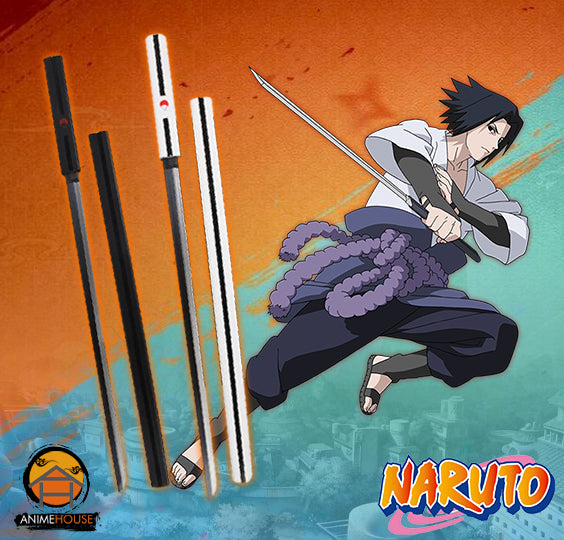 Metal Sword - Naruto Sasuke Ninja Kusanagi Katana — Anime House