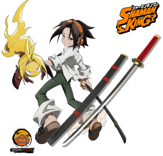 metal sword shaman king Yoh Asakura sword 472