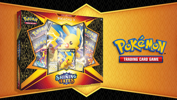 Pokémon TCG Shining Fates Pikachu V Box Trading Card