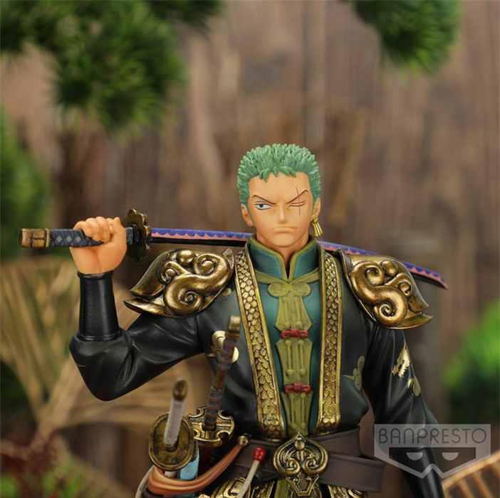 BANDAI BANPRESTO ONE PIECE LIMITED EDITION FIGURE ZORO CHINESE VERSION SAIL DXF THE GRANDLINE MEN VOL.2 ZORO